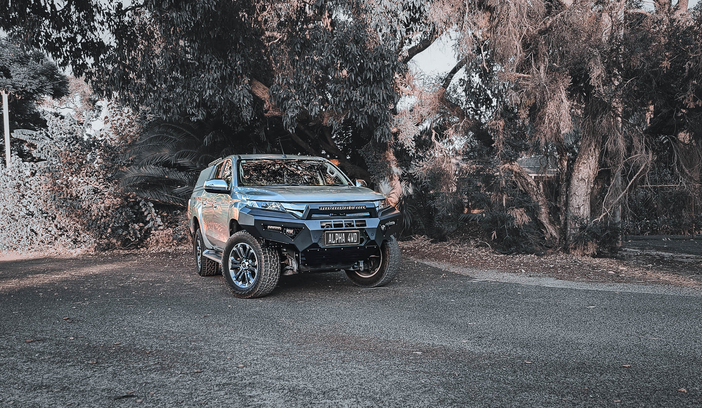 Alpha 4WD Predator Steel Bull Bar for Mitsubishi Triton MR 2019+