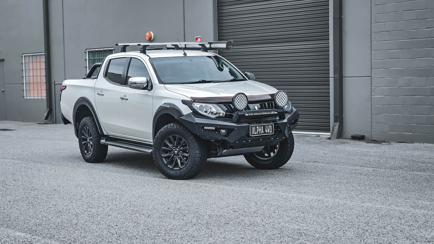 Alpha 4WD Predator Steel Bull Bar for Mitsubishi Triton MQ 2015 - 2018
