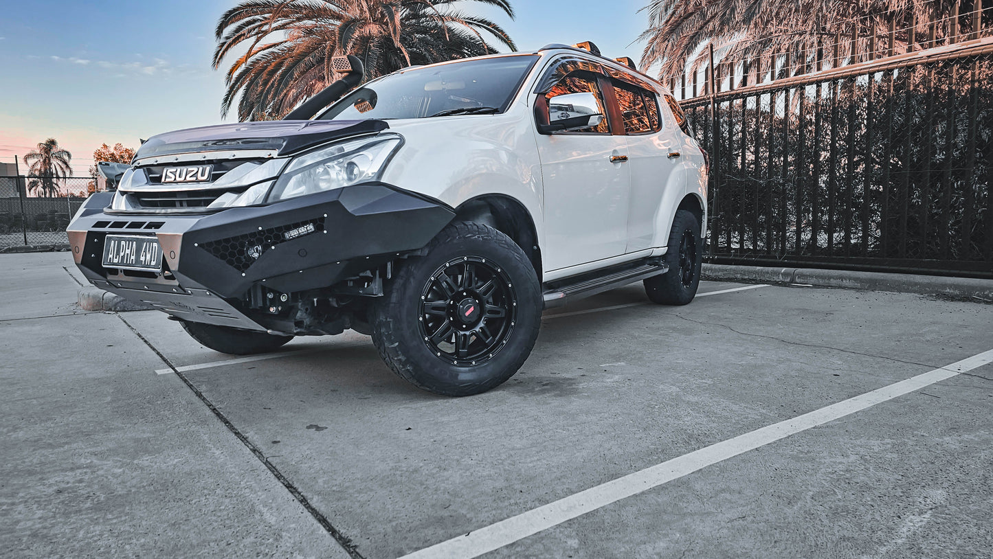Alpha 4WD Predator Steel Bull Bar for Isuzu MU-X 2013 - 2016