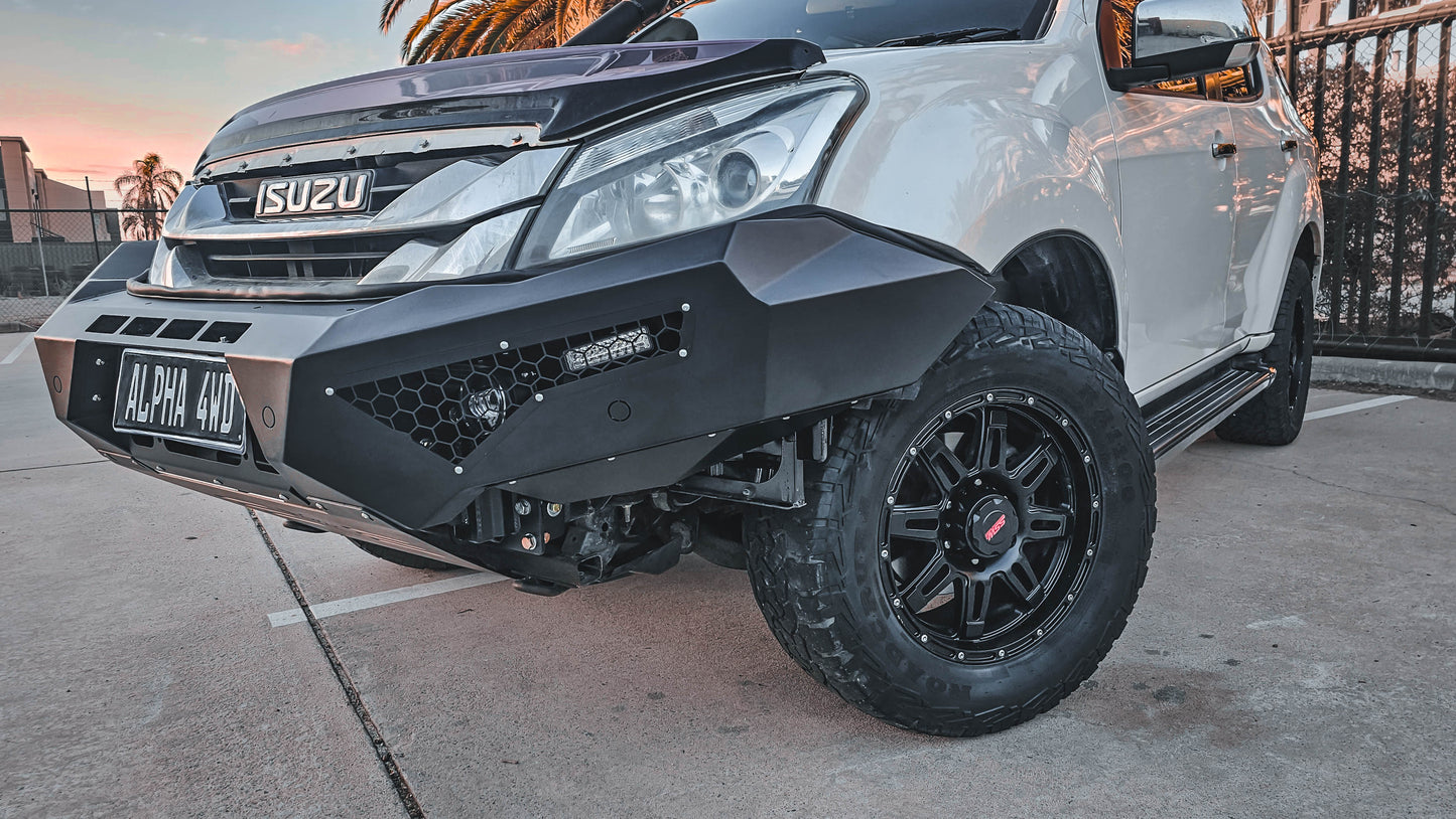 Alpha 4WD Predator Steel Bull Bar for Isuzu MU-X 2013 - 2016