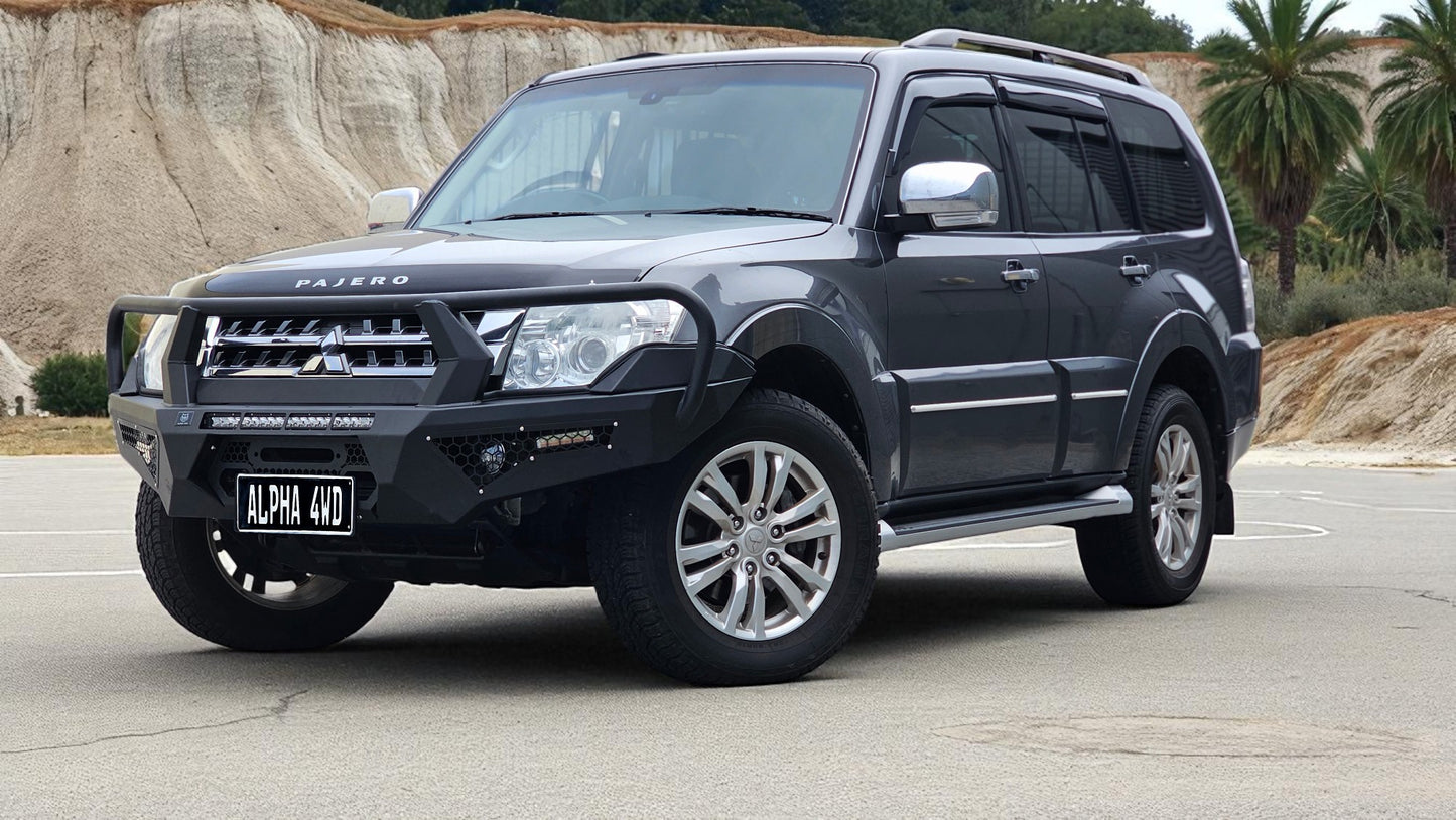 Alpha 4WD Pack Steel Bull Bar for Mitsubishi Pajero NS NT NX NW 2007+