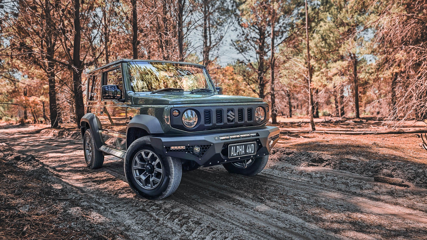 Alpha 4WD Steel Predator Bull Bar for Suzuki Jimny 2018+