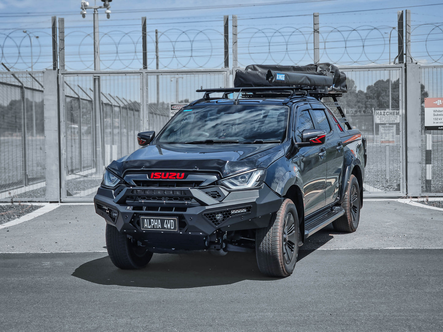 Alpha 4WD Predator Steel Bull Bar for Isuzu D-MAX 2019-2024 (pre-facelift)