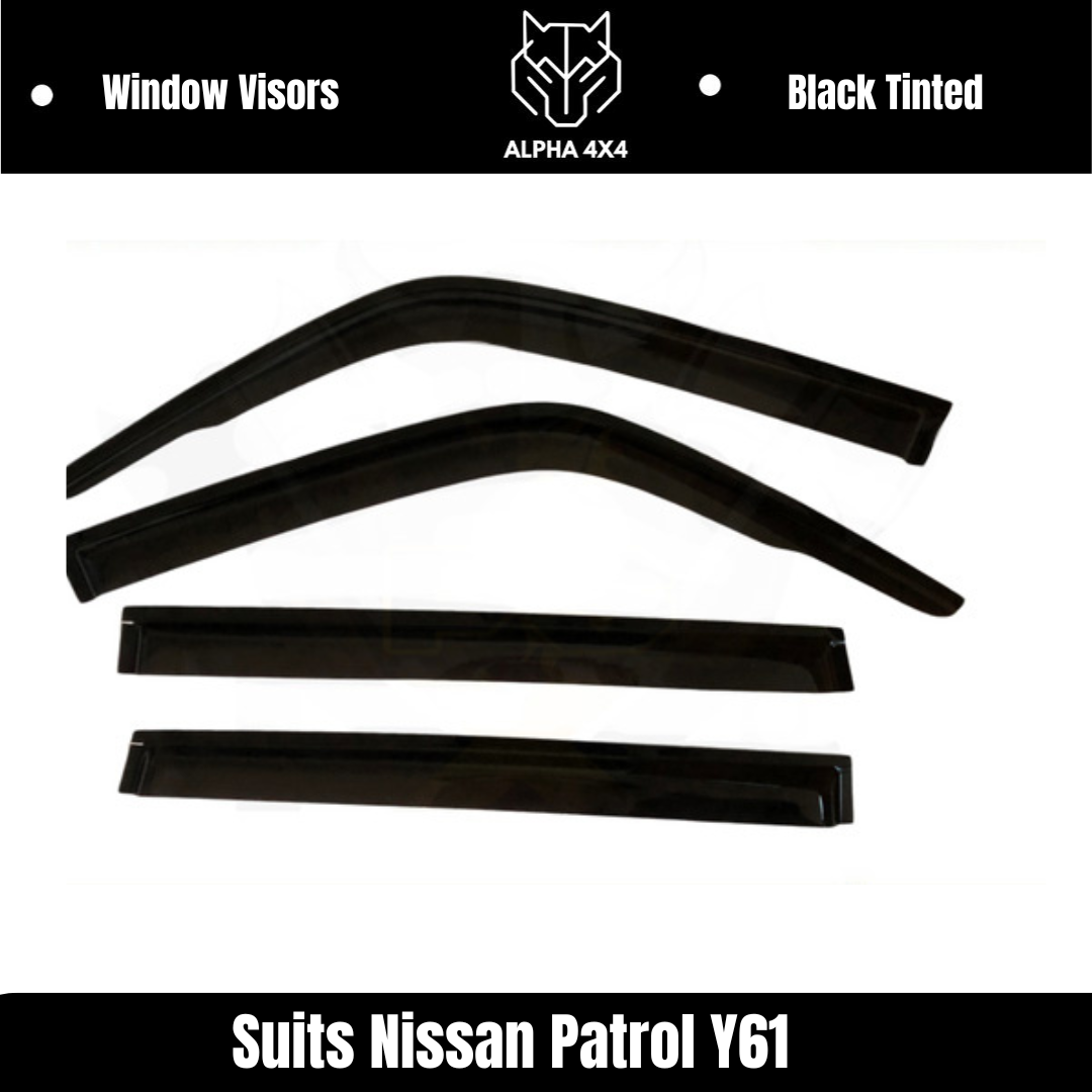 Weather Shields Window Visor Patrol Y61 GU 97-04