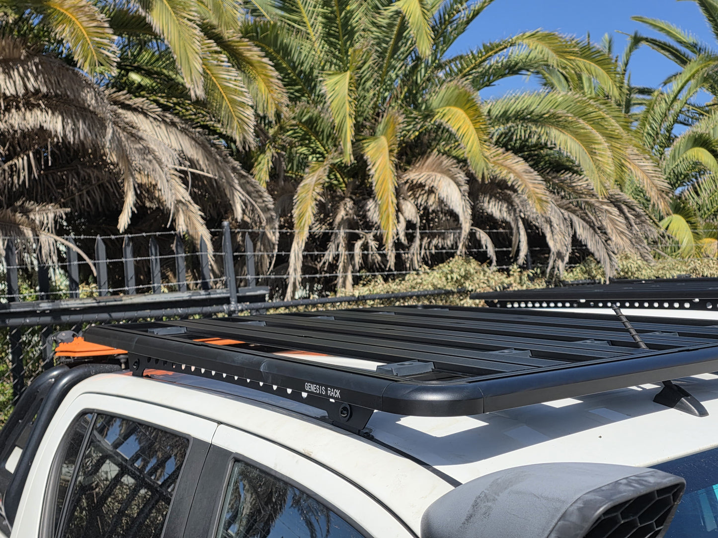 Alpha Genesis Aluminium Flat Platform Roof Rack suit Toyota Hilux N70 2005 - 2015