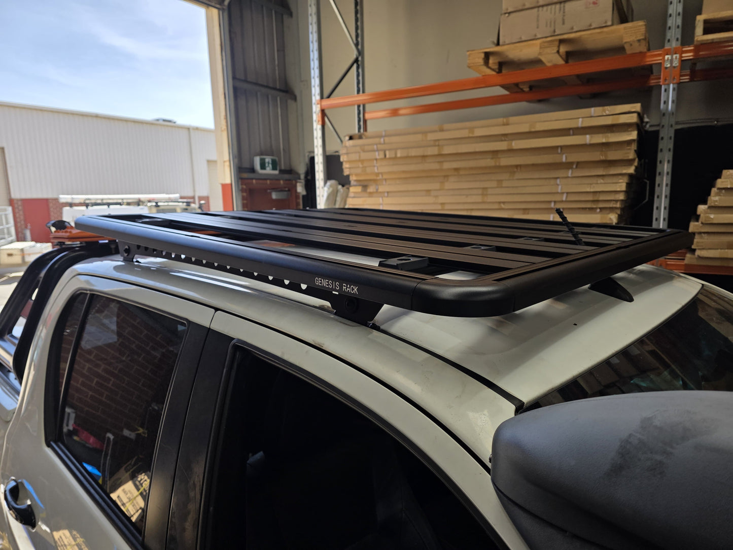 Alpha Genesis Aluminium Flat Platform Roof Rack suit Toyota Hilux N80 2015 +