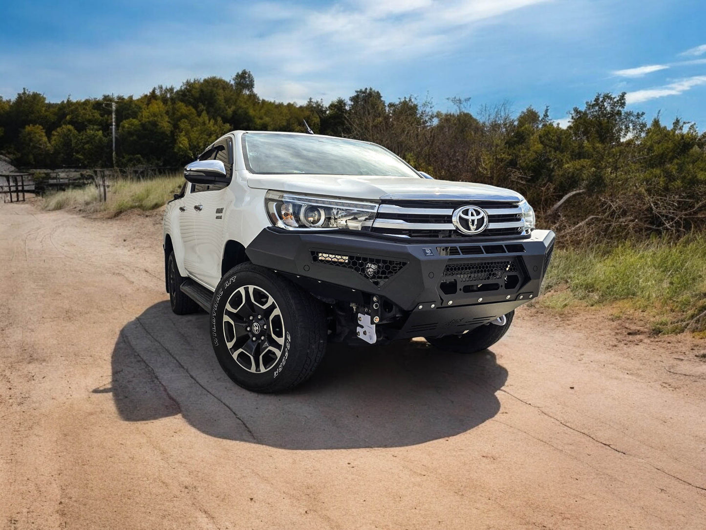 Alpha Predator Steel Bull Bar to suit Toyota Hilux N80 2015-2018