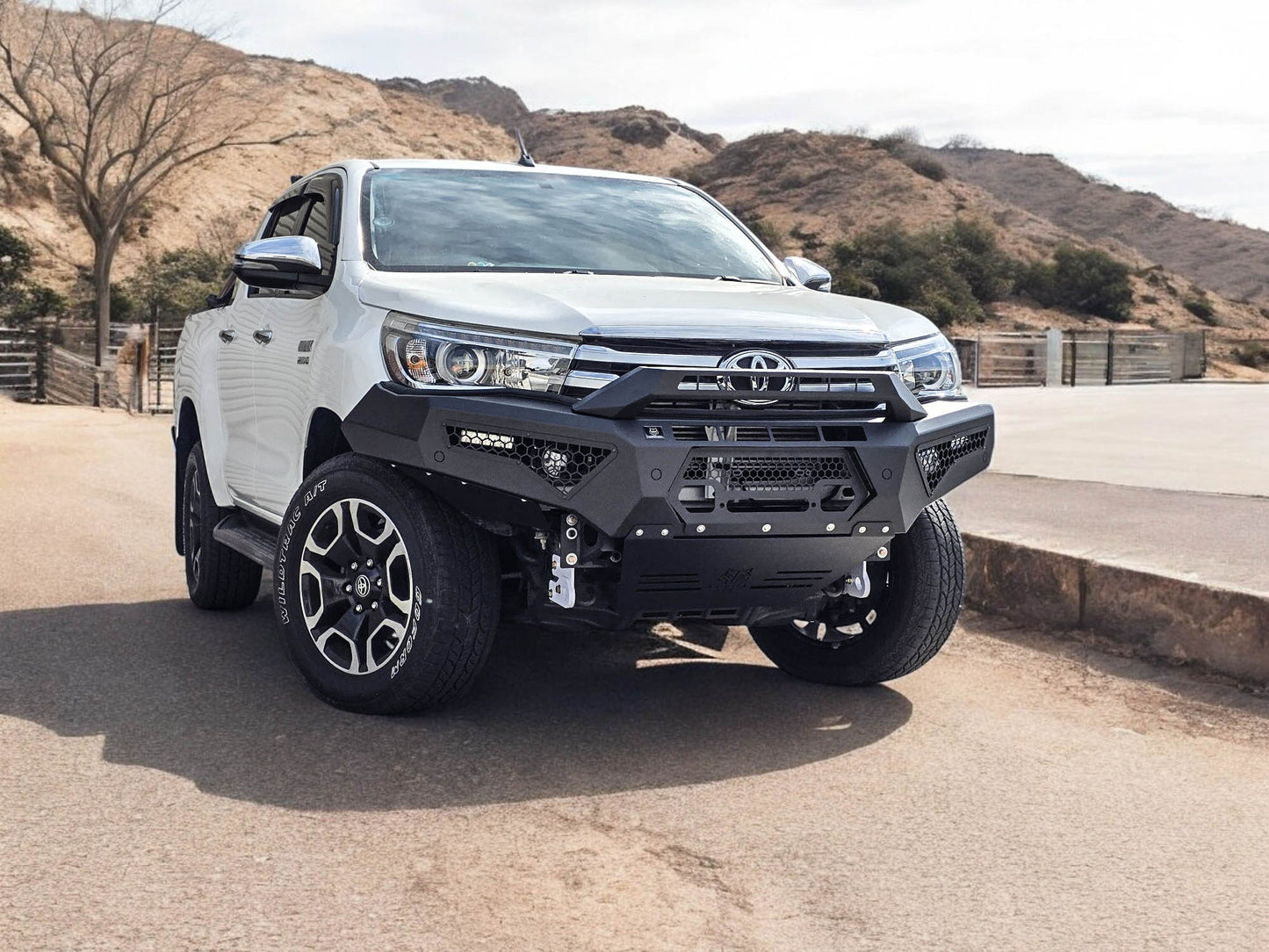 Alpha Predator Steel Bull Bar to suit Toyota Hilux N80 2015-2018