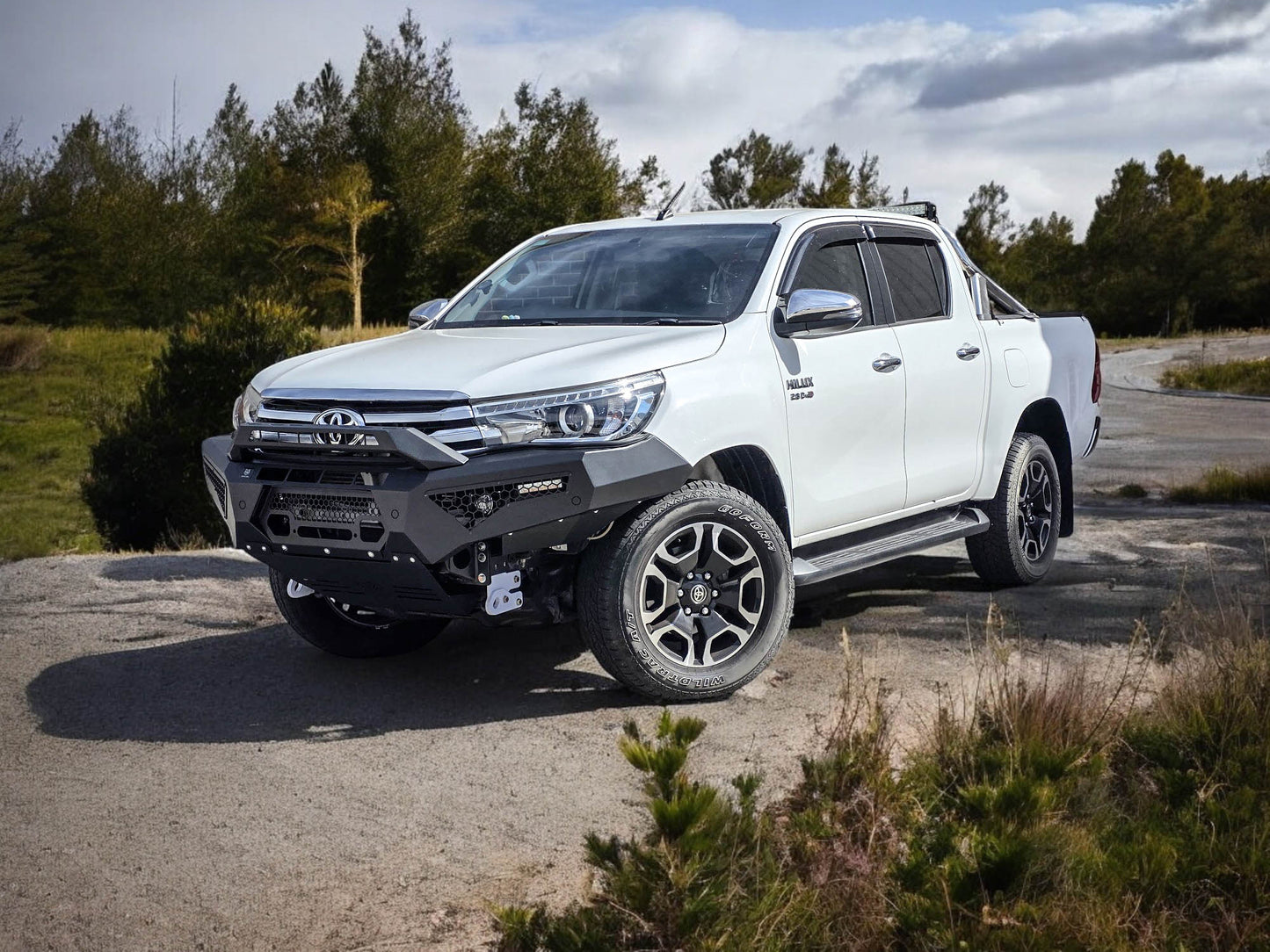 Alpha Predator Steel Bull Bar to suit Toyota Hilux N80 2015-2018