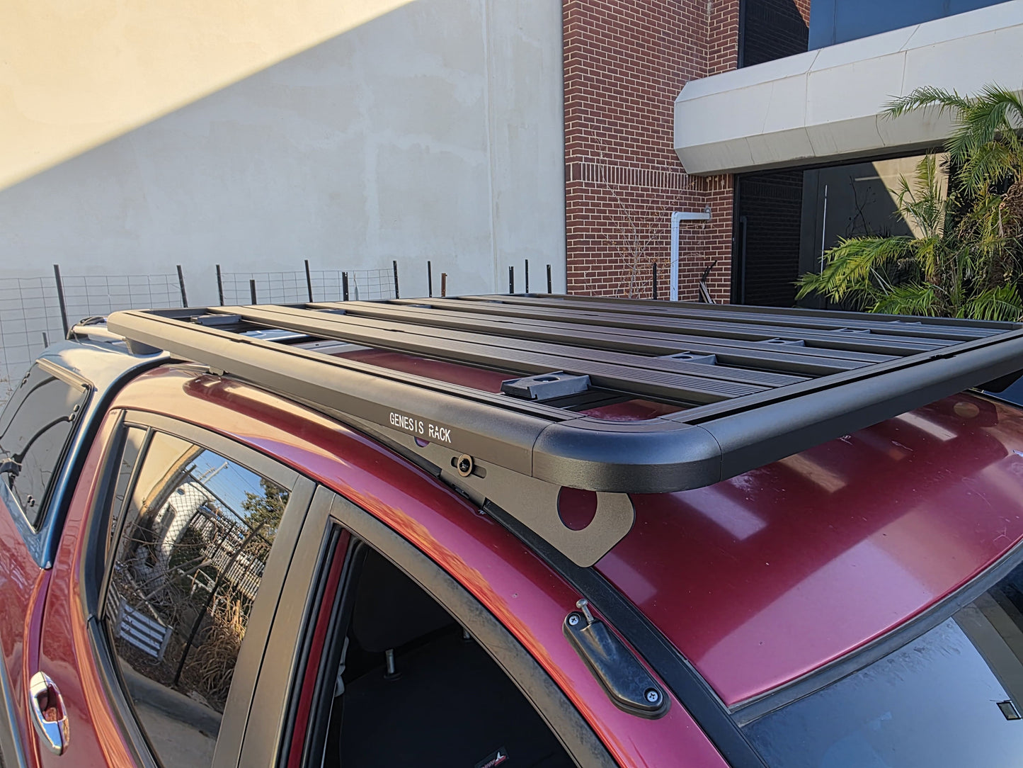 Alpha Genesis Aluminium Flat Platform Roof Rack suit Mitsubishi Triton MN ML