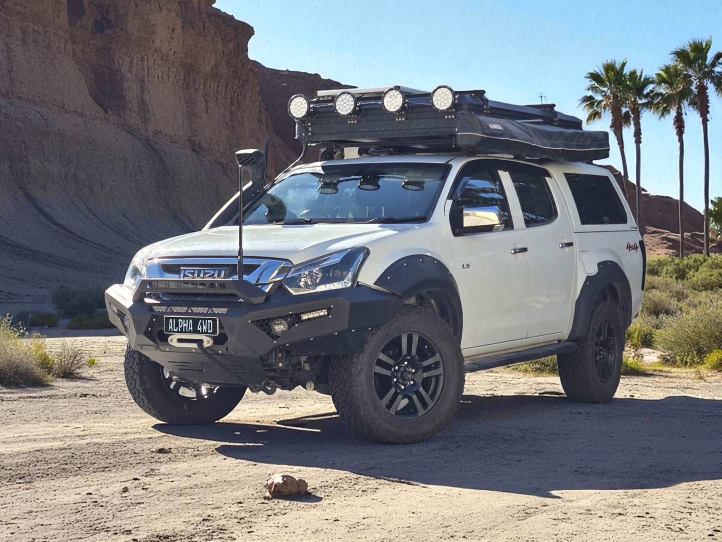 Alpha 4WD Predator Steel Bull Bar for Isuzu D-max Dmax 2017 - 2019