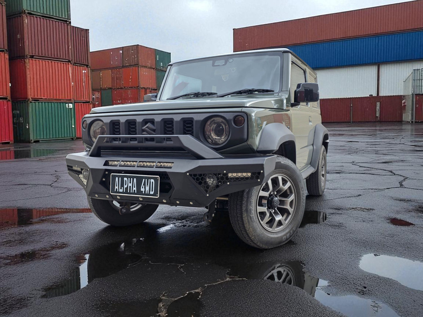 Alpha 4WD Steel Predator Bull Bar for Suzuki Jimny 2018+