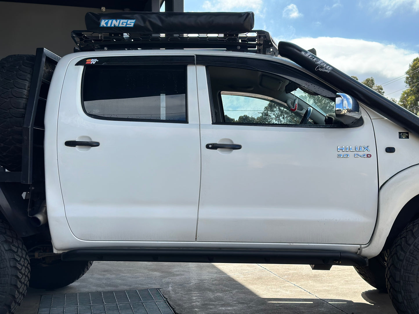 Toyota Hilux 2015-2018 N80 Alpha 4WD Rock Sliders