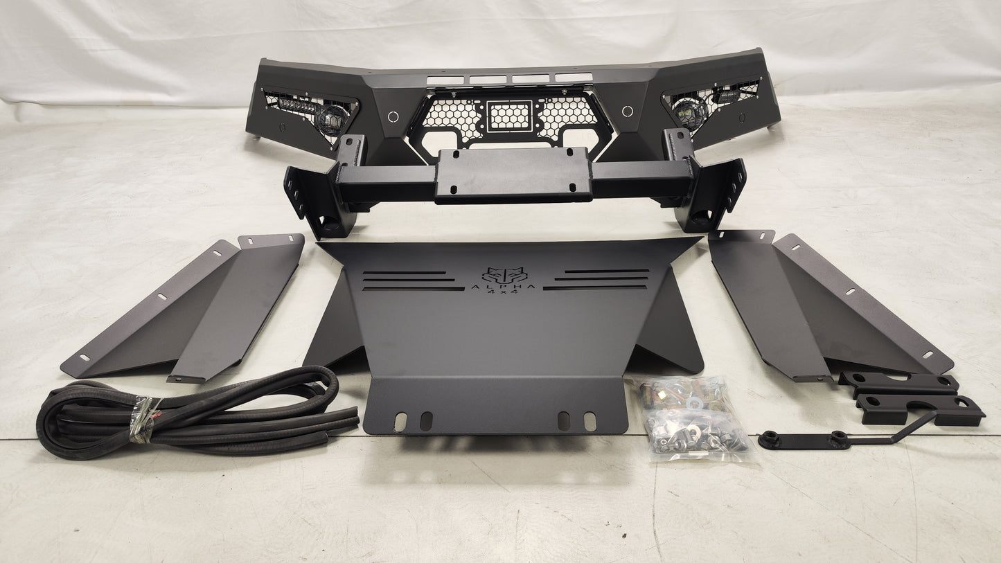 Alpha 4WD Predator Steel Bull Bar for Nissan Navara NP300 D23