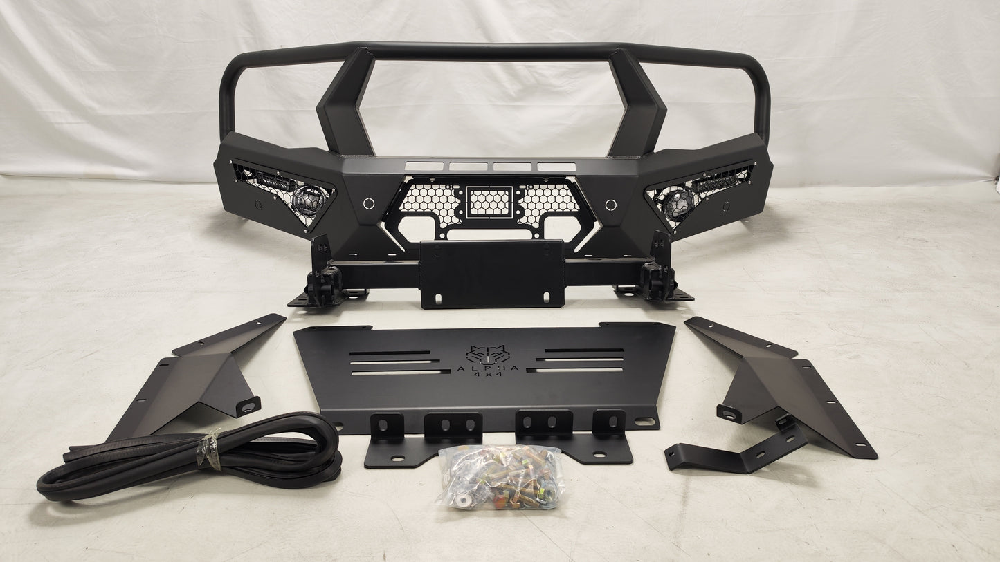 Alpha 4WD Steel Pack Bull Bar for Isuzu D - Max 2012 - 2016