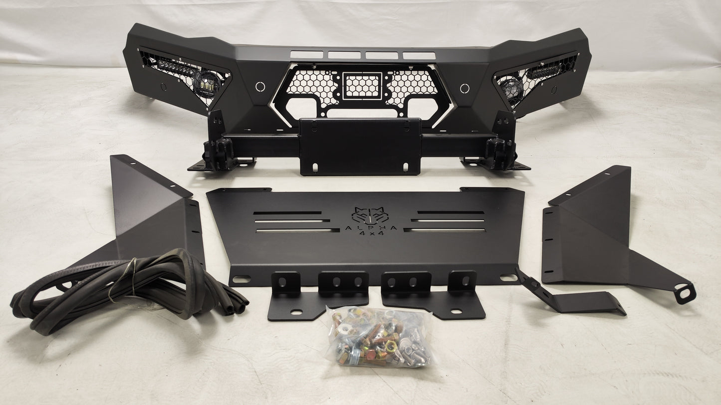 Alpha 4WD Predator Steel Bull Bar for Isuzu D-max Dmax 2012 - 2016