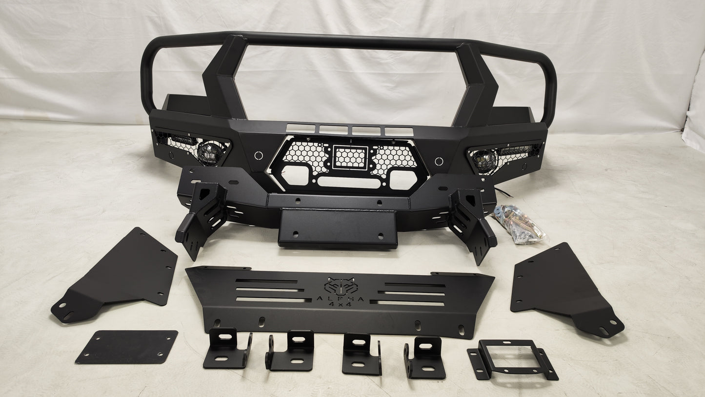 Alpha 4WD Steel Pack Bull Bar for Ford Ranger 2015 - 2022 PX 2 3