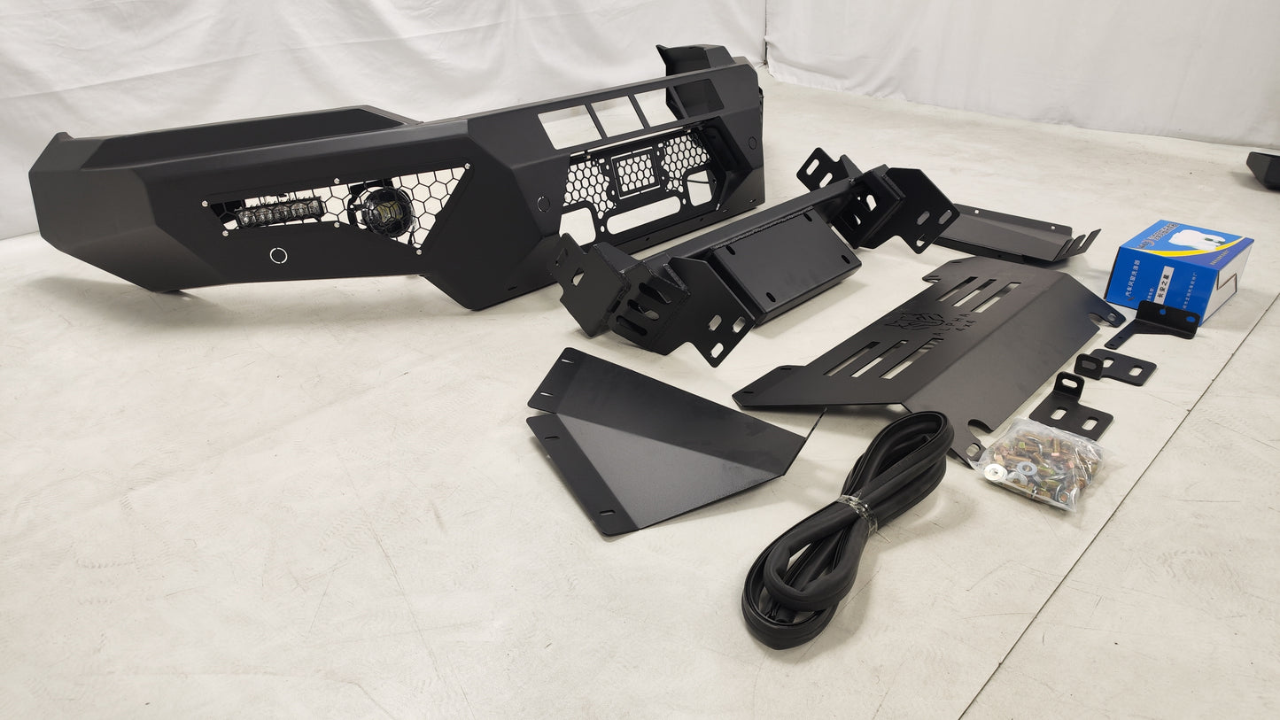 Alpha 4WD Predator Steel Bull Bar for Mitsubishi Triton MR 2019+