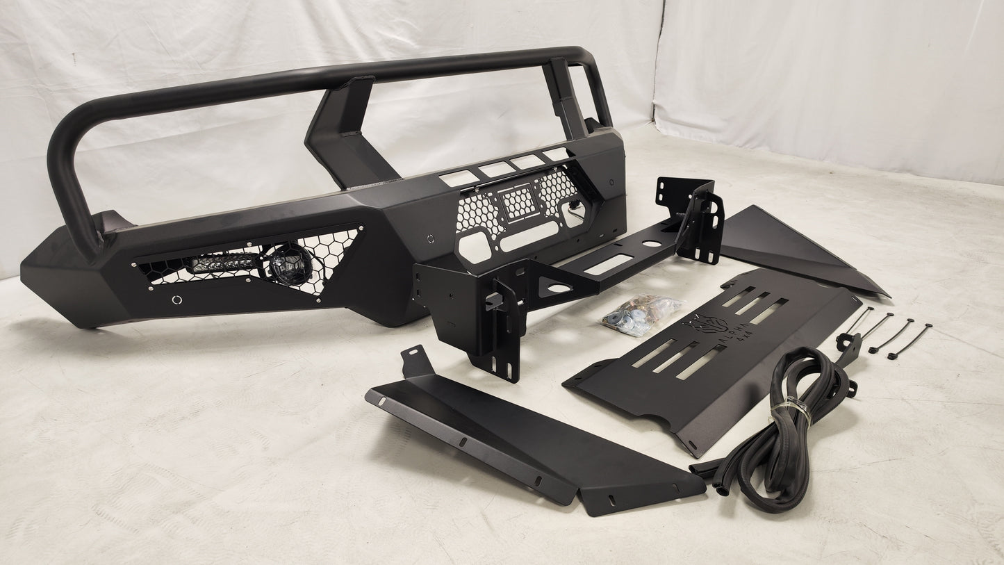 Alpha 4WD Pack Steel Bull Bar for VW Volkswagen Amarok 2010+