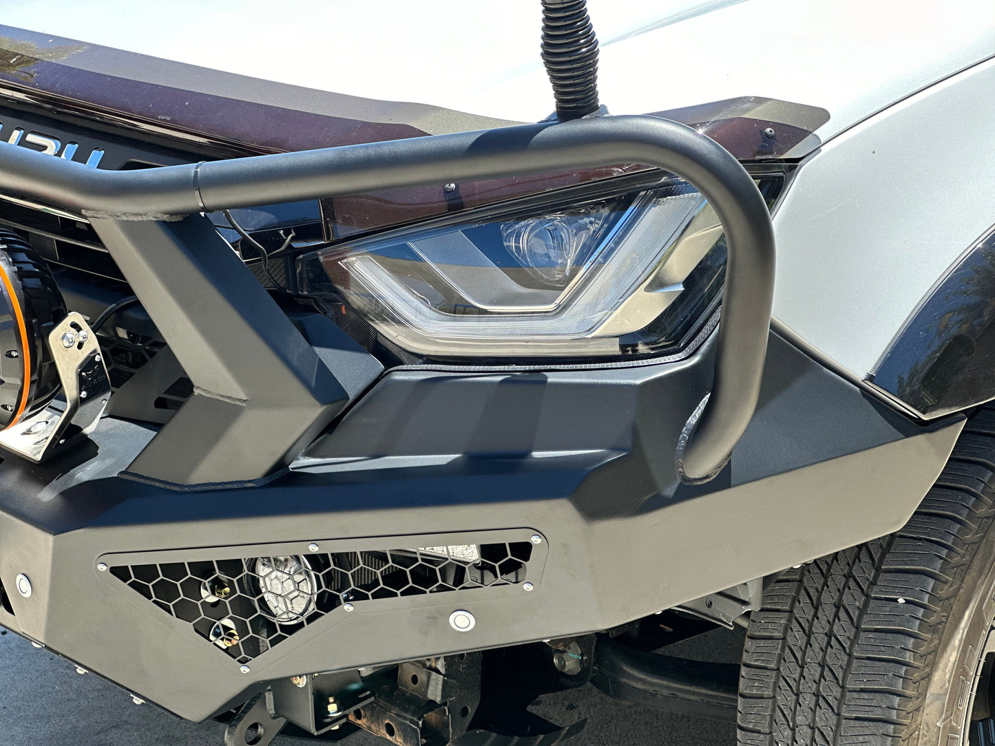 Alpha 4WD Steel Pack Bull Bar for Isuzu D-max Dmax 2019 +