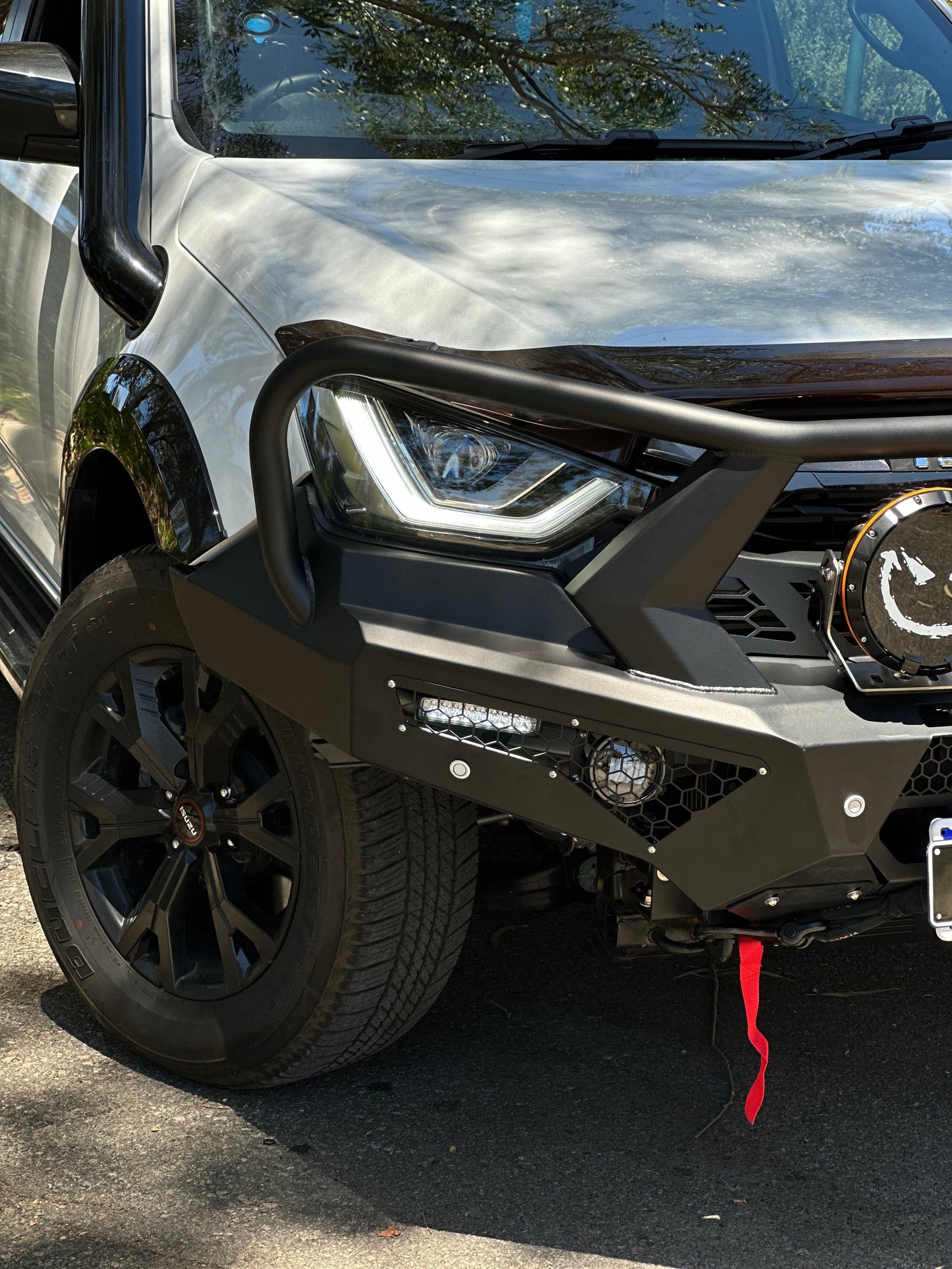 Alpha 4WD Steel Pack Bull Bar for Isuzu D-max Dmax 2019 +