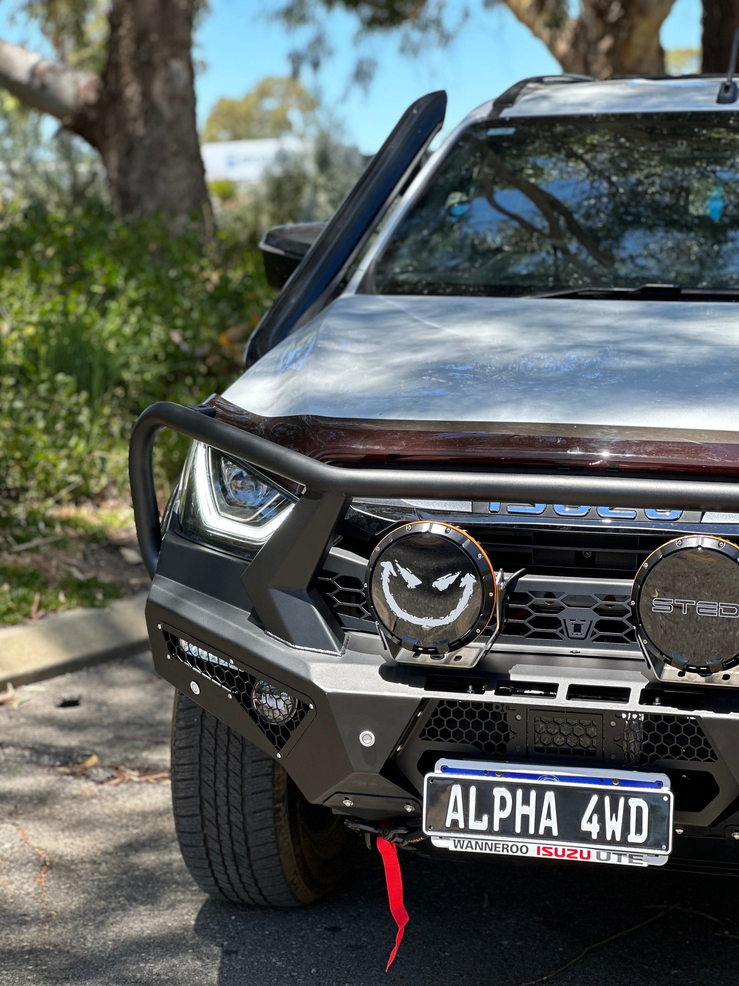 Alpha 4WD Steel Pack Bull Bar for Isuzu D-max Dmax 2019 +