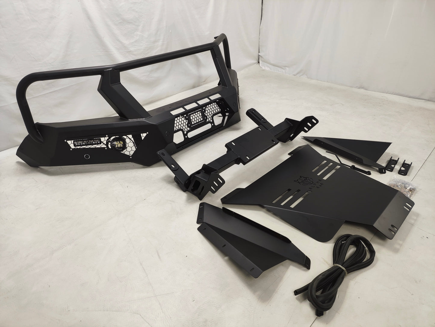 Alpha 4WD Steel Pack Bull Bar for Nissan Navara NP300 D23