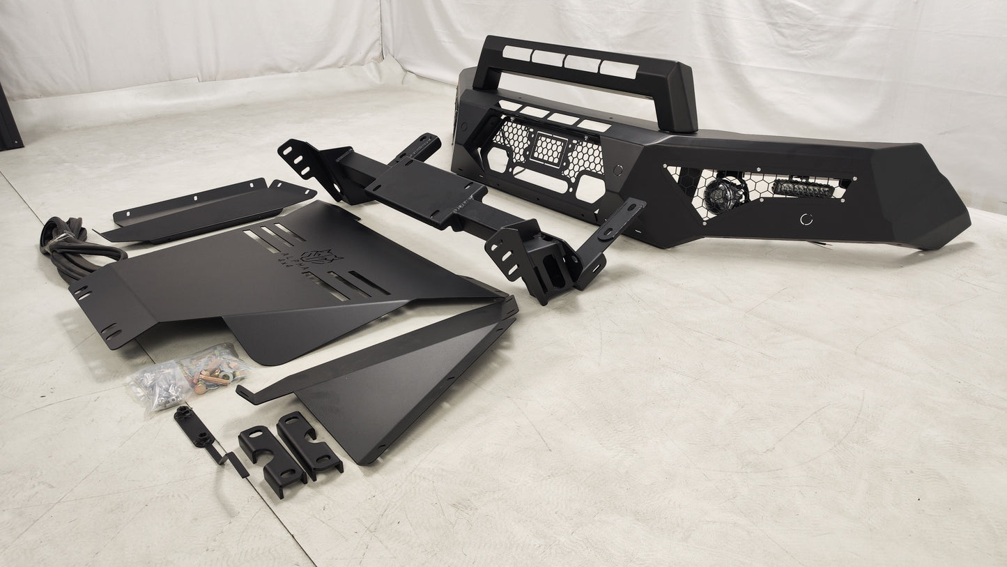 Alpha 4WD Predator Steel Bull Bar for Nissan Navara NP300 D23