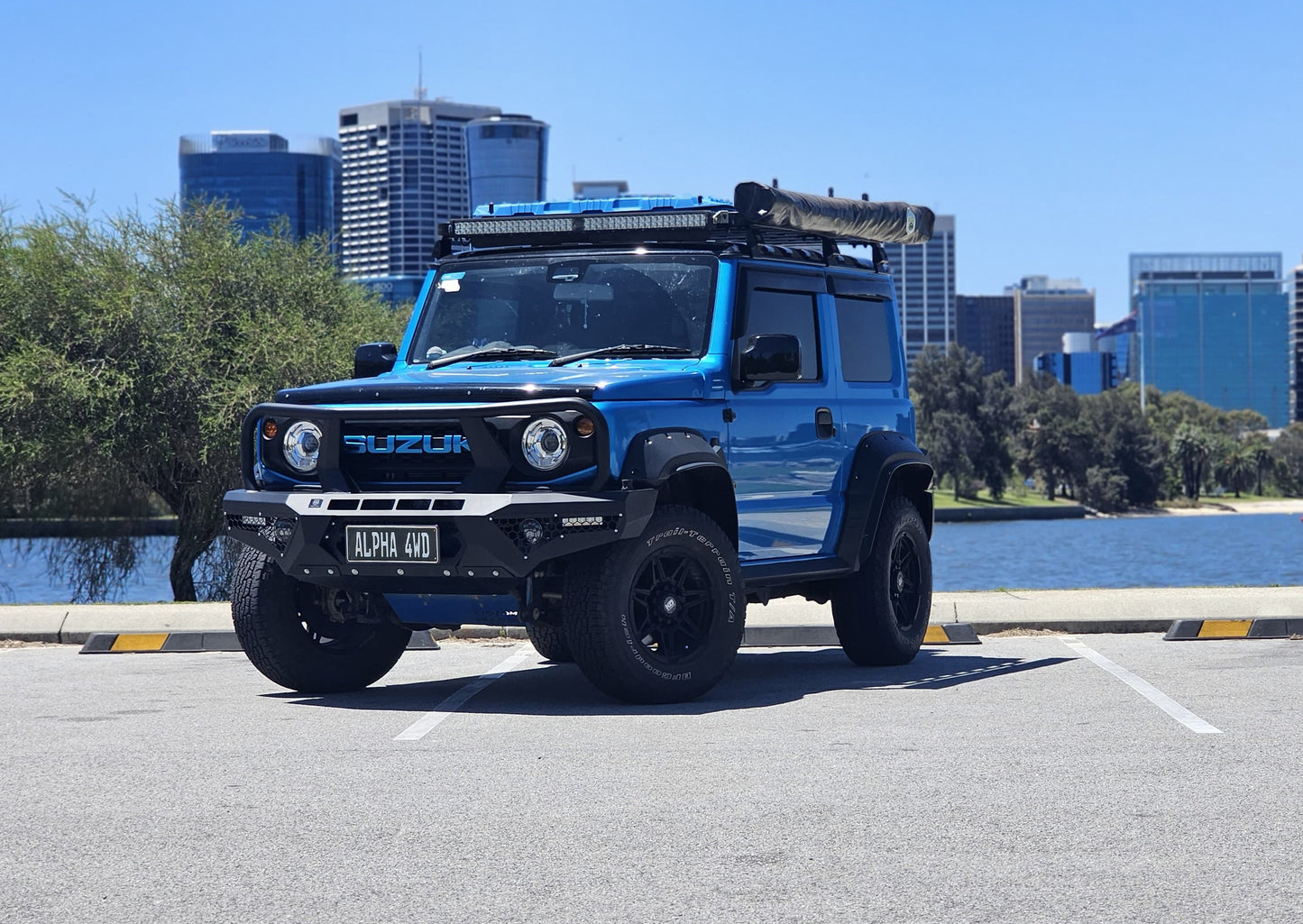 Alpha 4WD Steel Pack Bull Bar for Suzuki Jimny 2018+