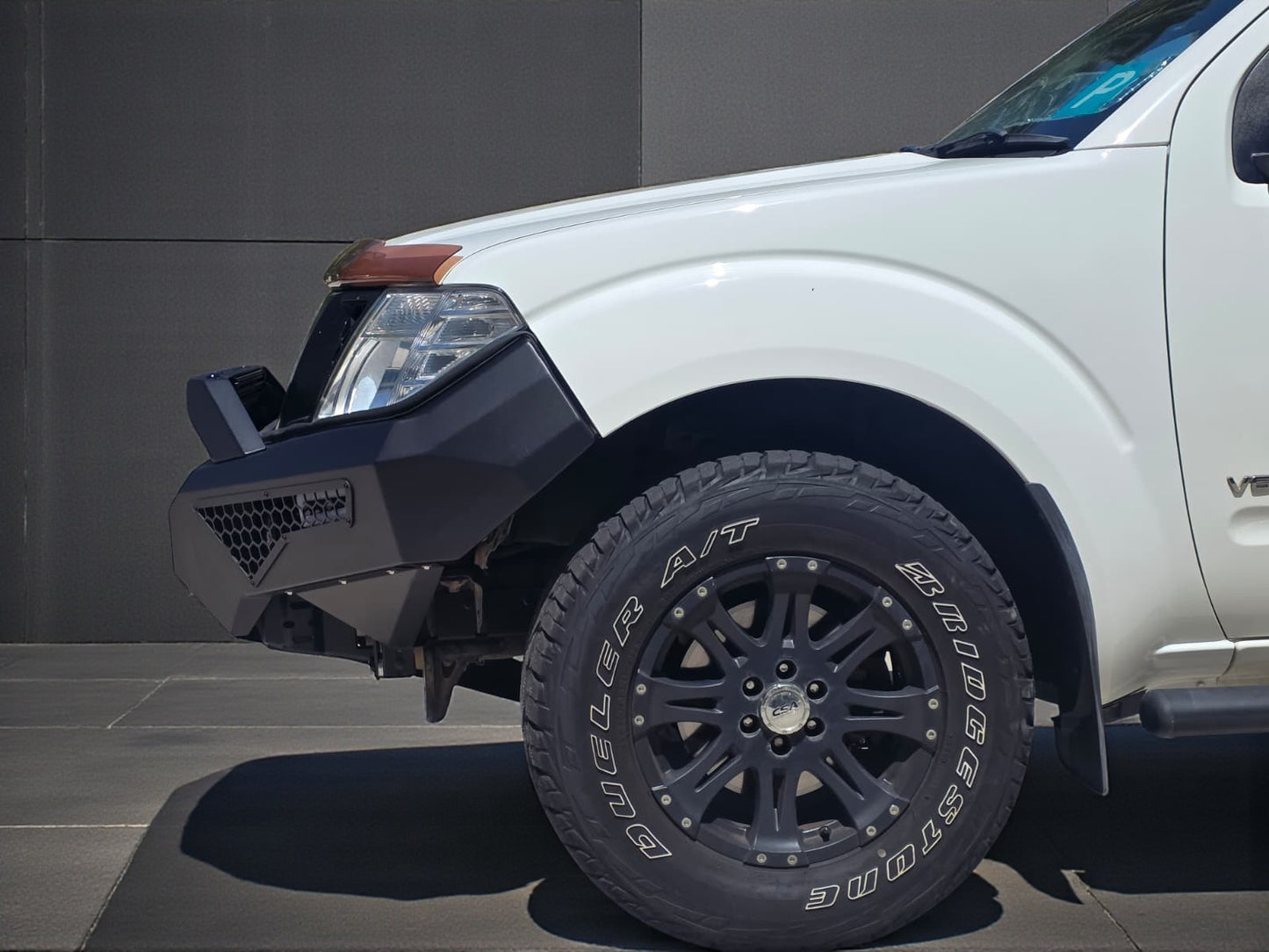 Alpha Predator Steel Bull Bar for Nissan Navara D40 2010-2015 Spanish