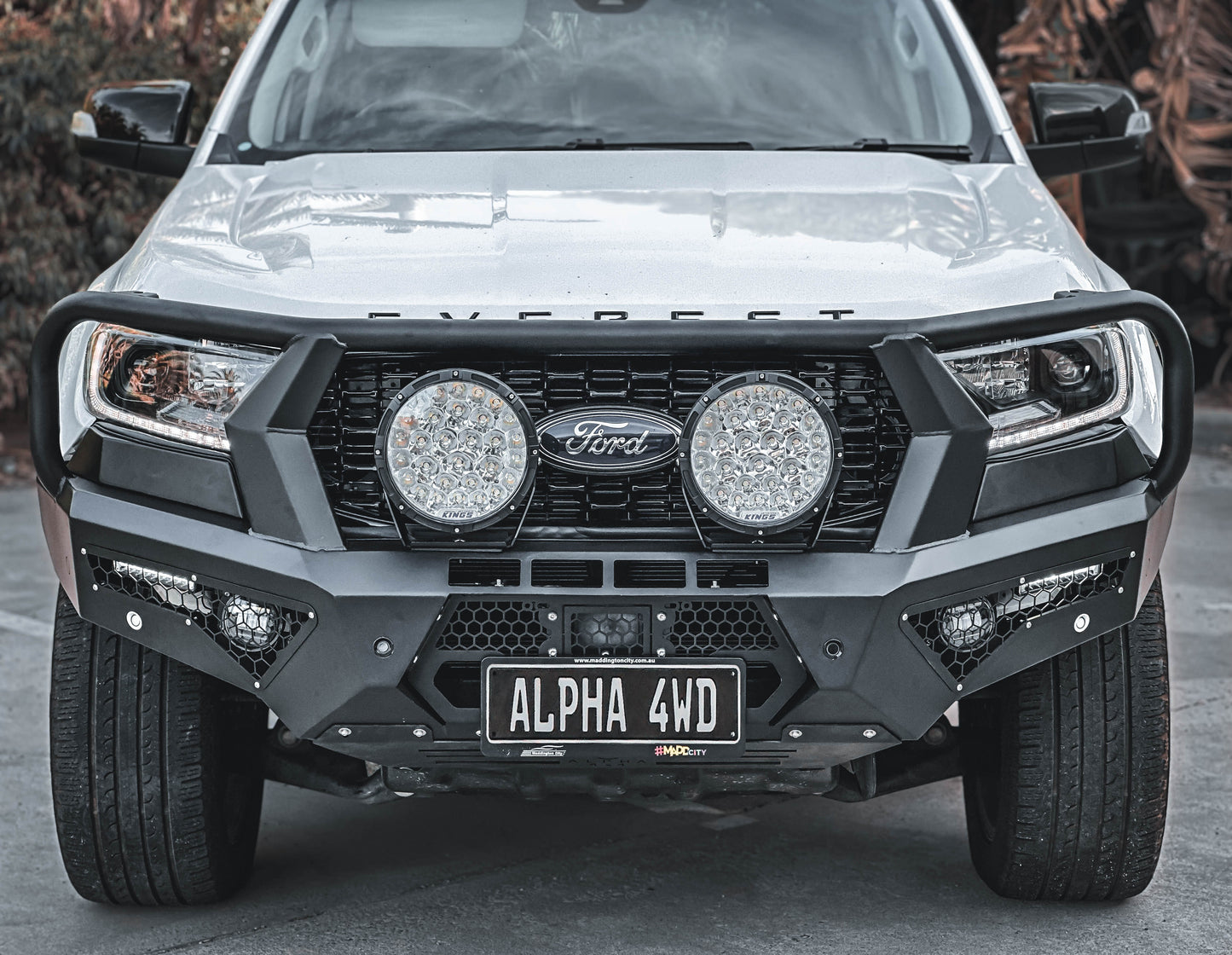 Alpha 4WD Steel Pack Bull Bar for Ford Everest 2015-2022