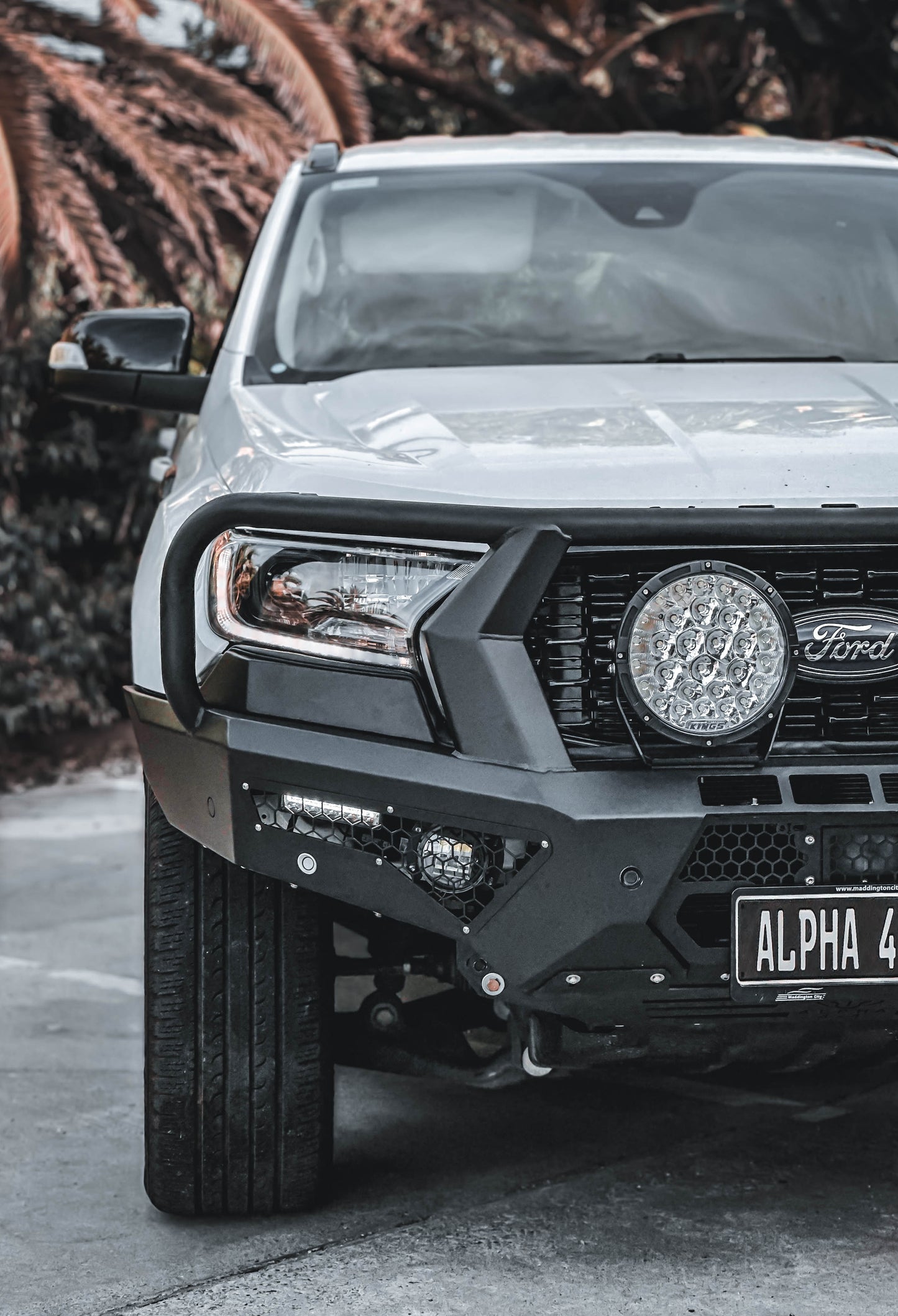 Alpha 4WD Steel Pack Bull Bar for Ford Everest 2015-2022