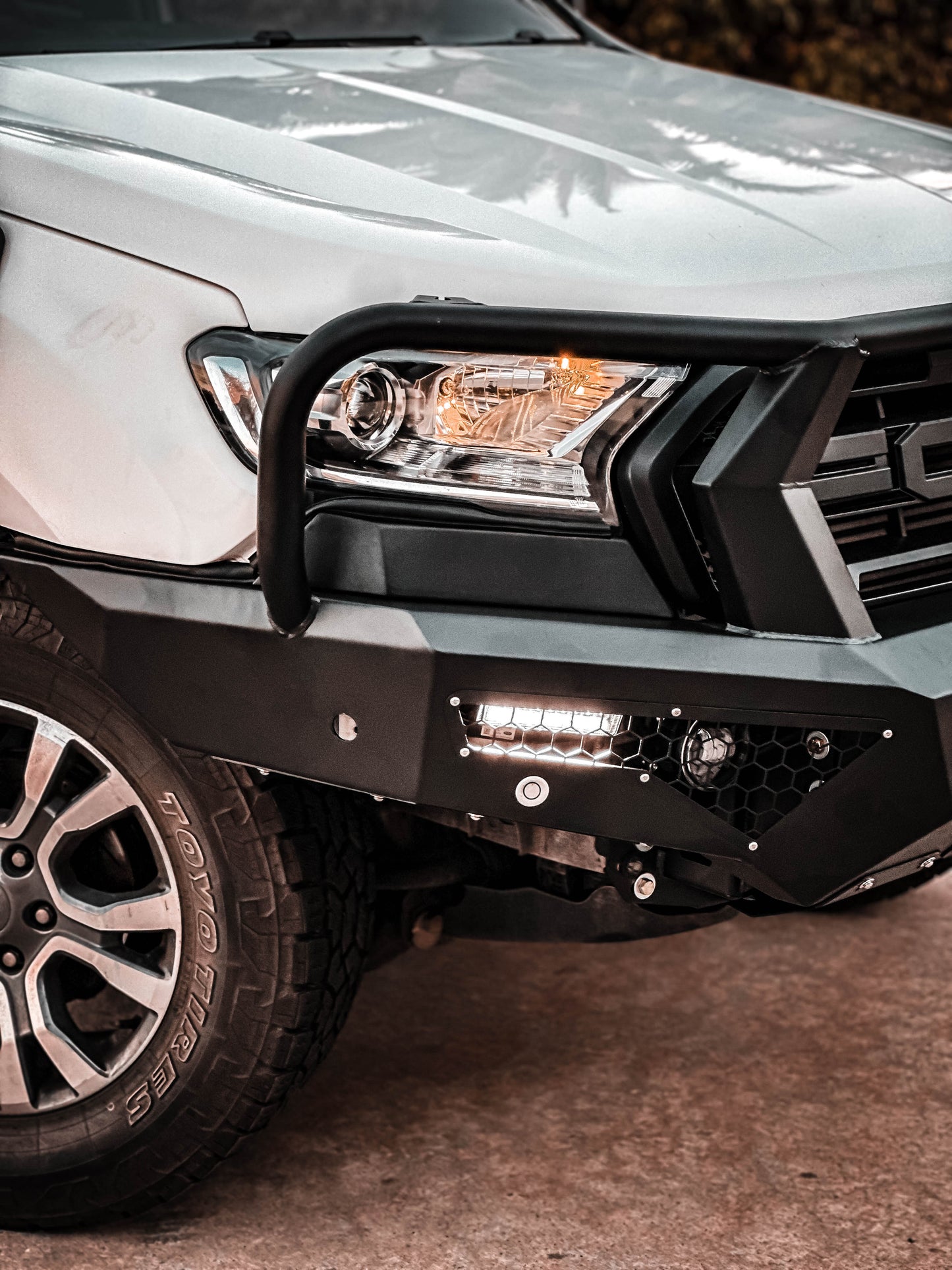 Alpha 4WD Steel Pack Bull Bar for Ford Ranger 2015 - 2022 PX 2 3