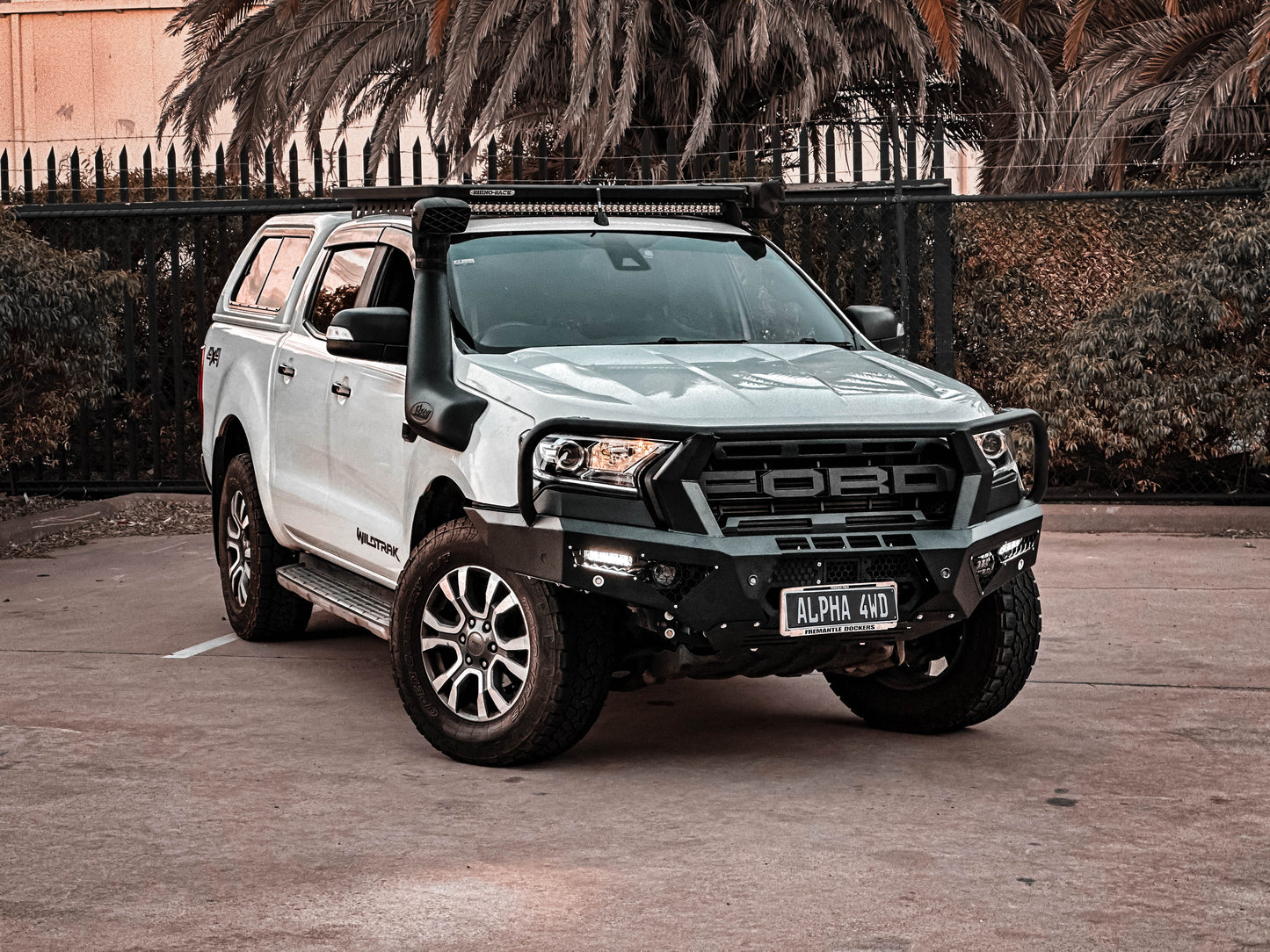Alpha 4WD Steel Pack Bull Bar for Ford Ranger 2015 - 2022 PX 2 3
