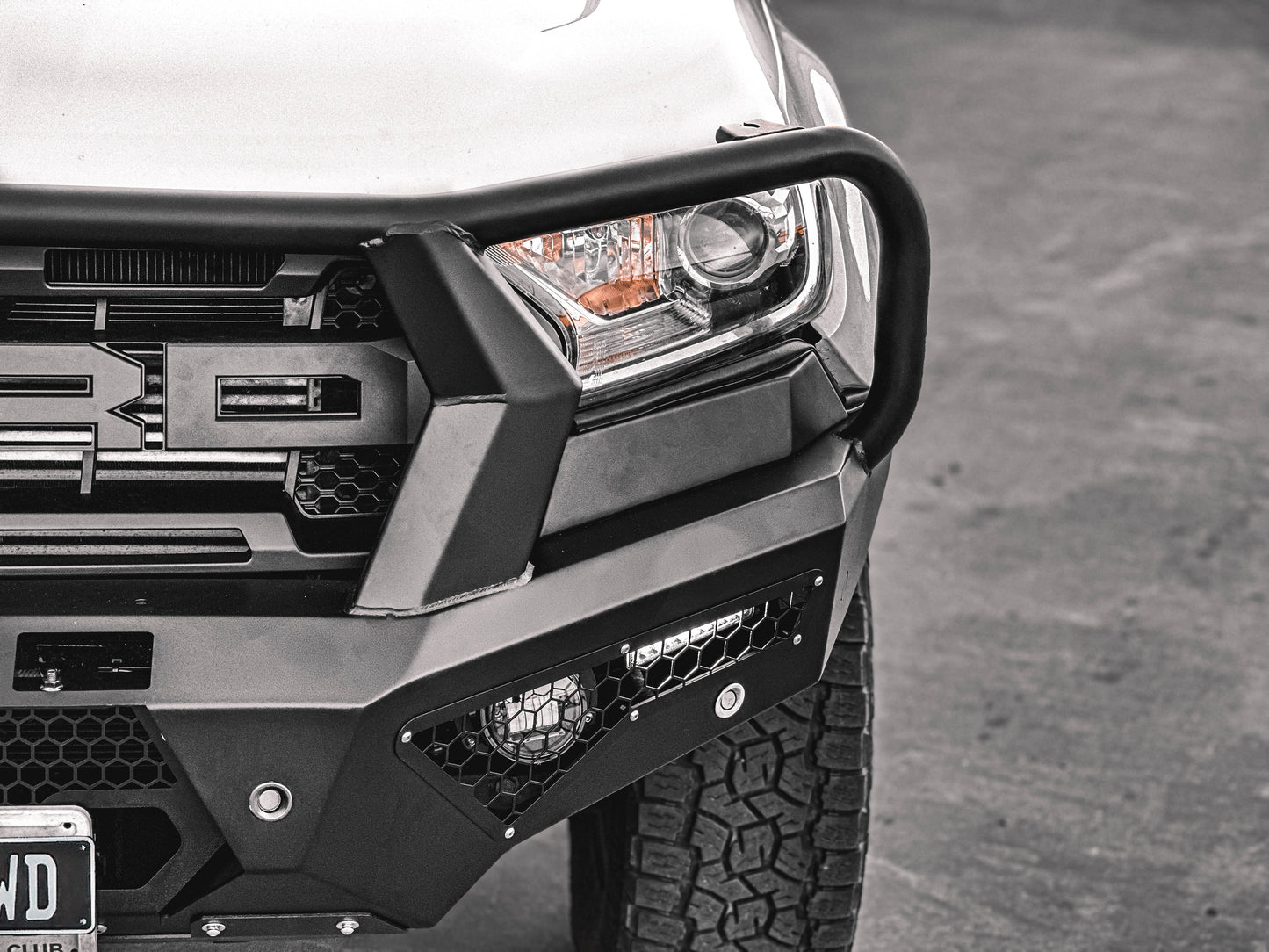 Alpha 4WD Steel Pack Bull Bar for Ford Ranger 2015 - 2022 PX 2 3