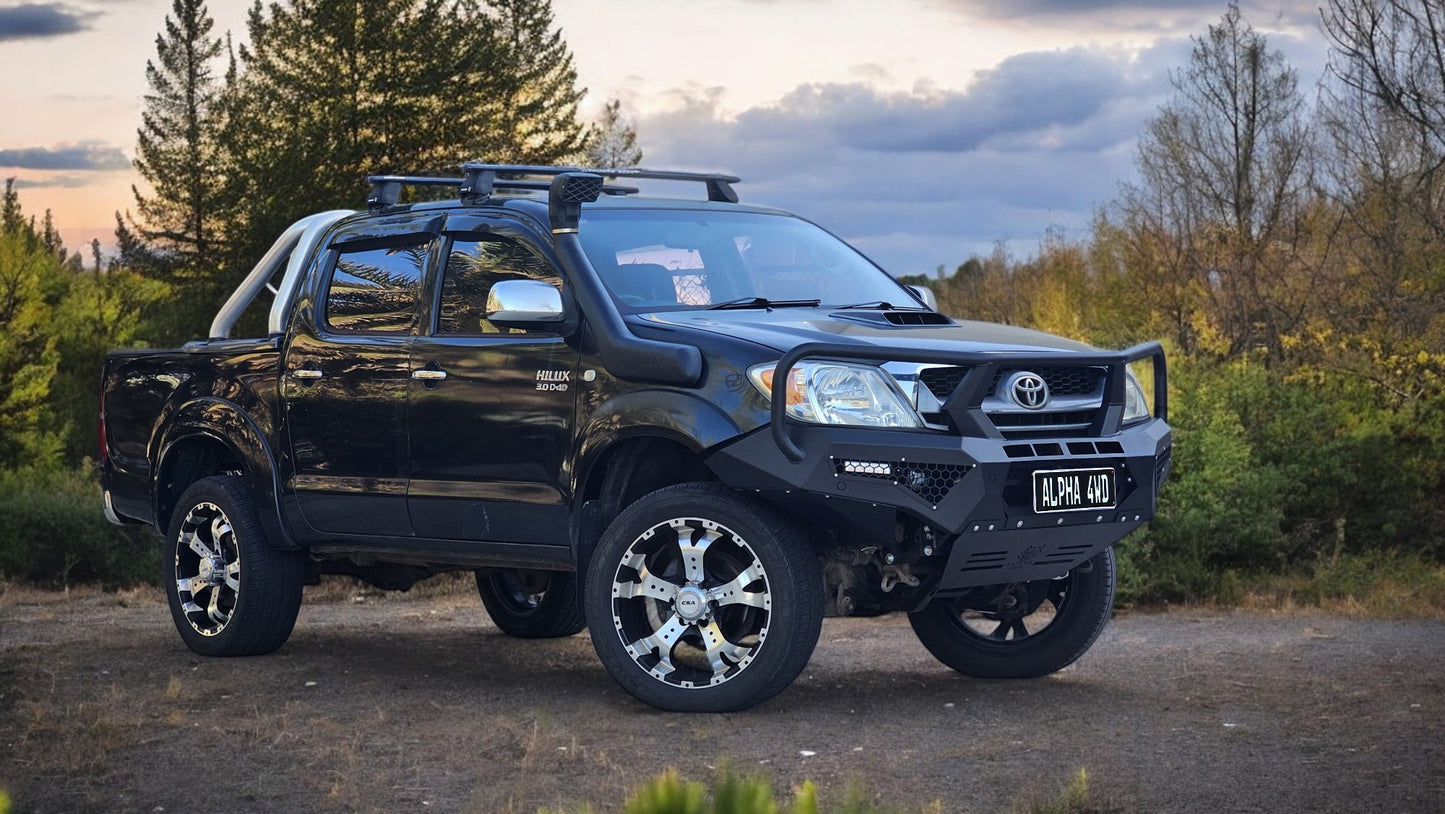 Alpha 4WD Steel Pack Bull Bar for Toyota Hilux N70 2005 - 2011