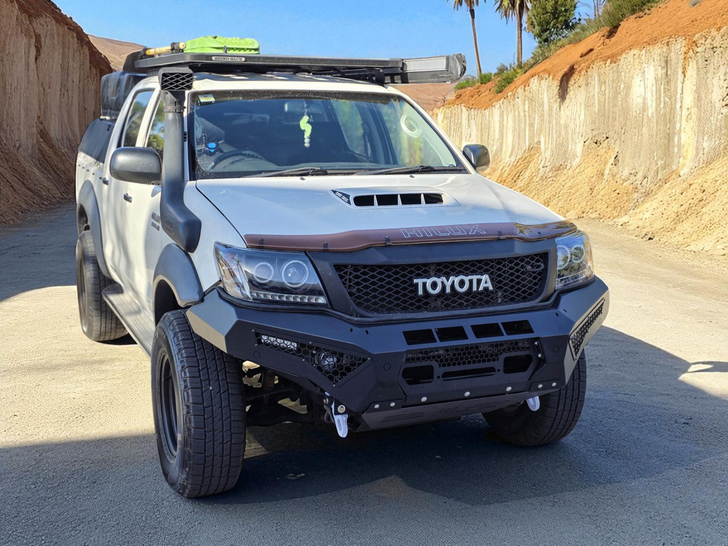 Alpha Predator Steel Bull Bar to suit Toyota Hilux N70 2011-2015