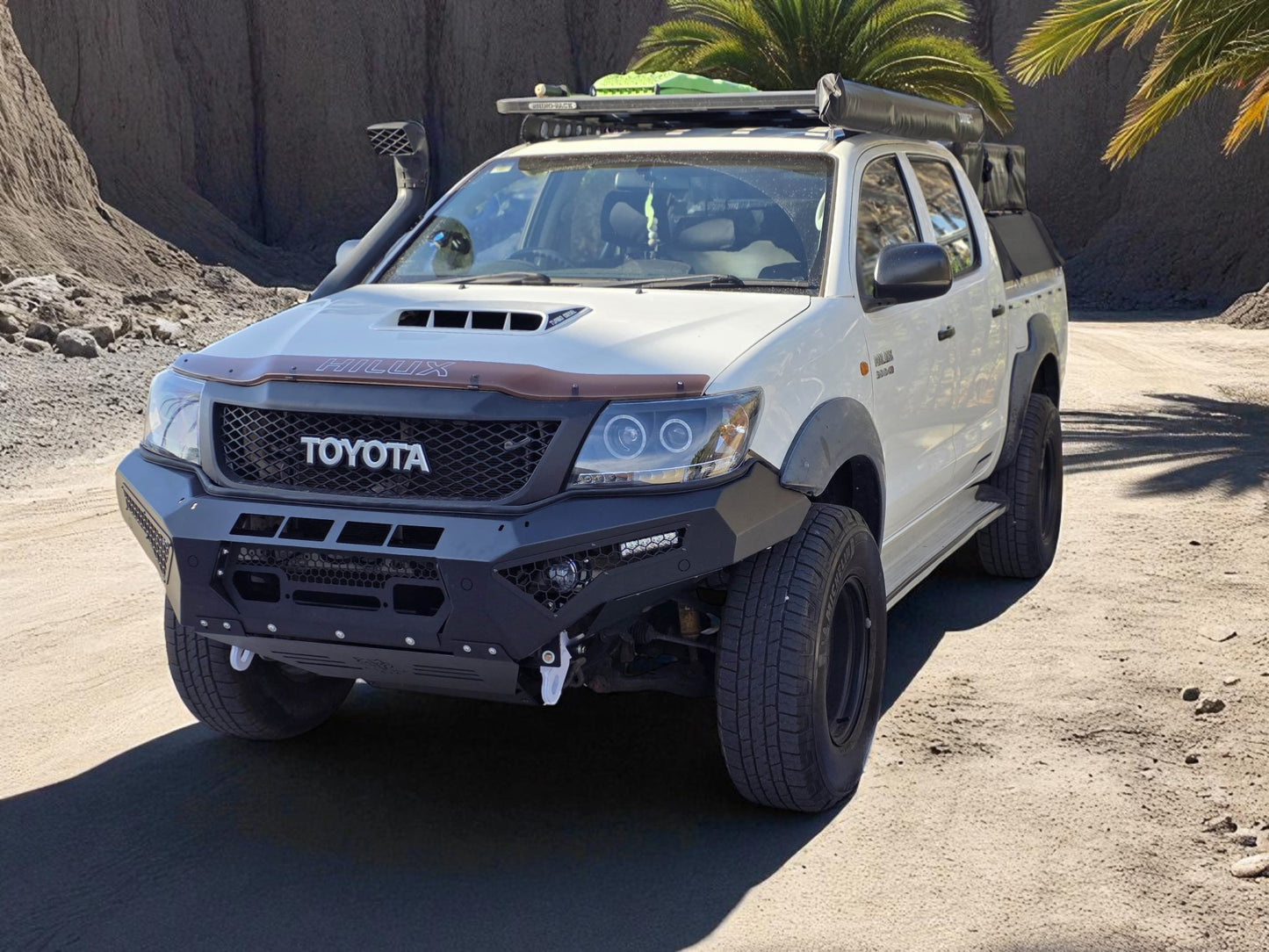 Alpha Predator Steel Bull Bar to suit Toyota Hilux N70 2011-2015