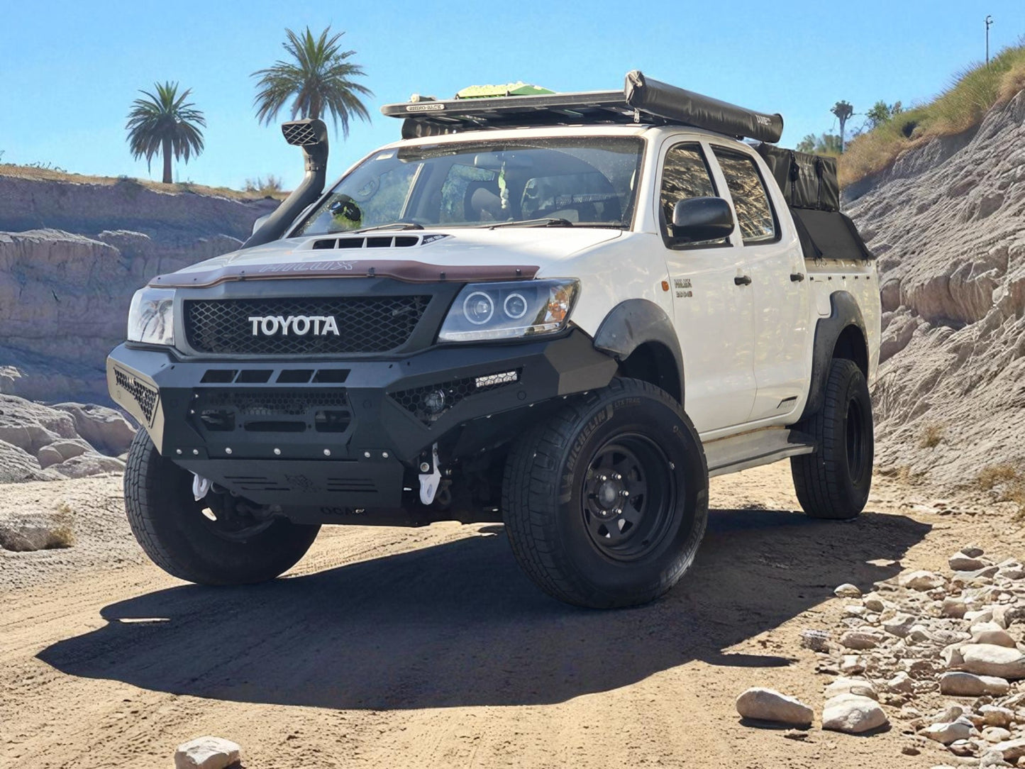 Alpha Predator Steel Bull Bar to suit Toyota Hilux N70 2011-2015