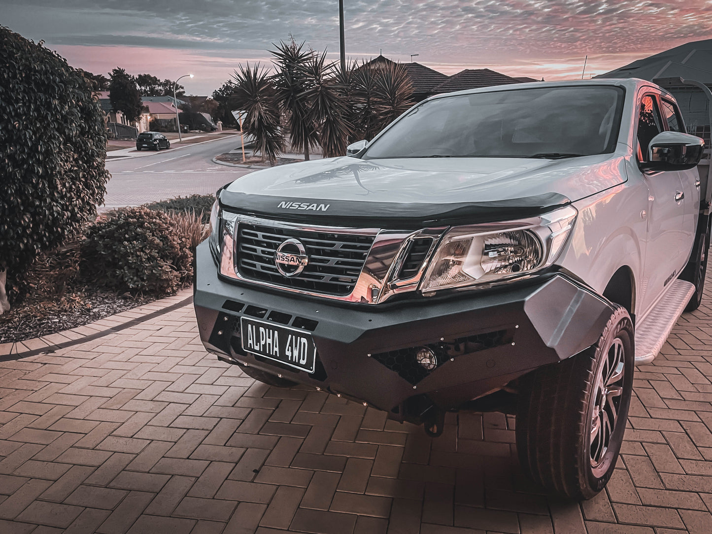 Alpha 4WD Predator Steel Bull Bar for Nissan Navara NP300 D23