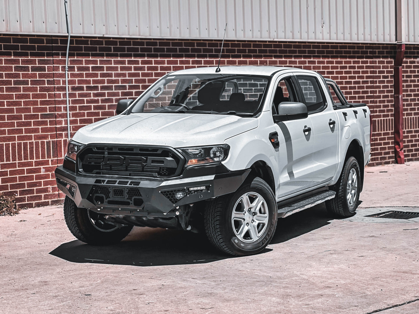Alpha 4WD Predator Steel Bull Bar for Ford Ranger 2015 - 2022 PX 2 3