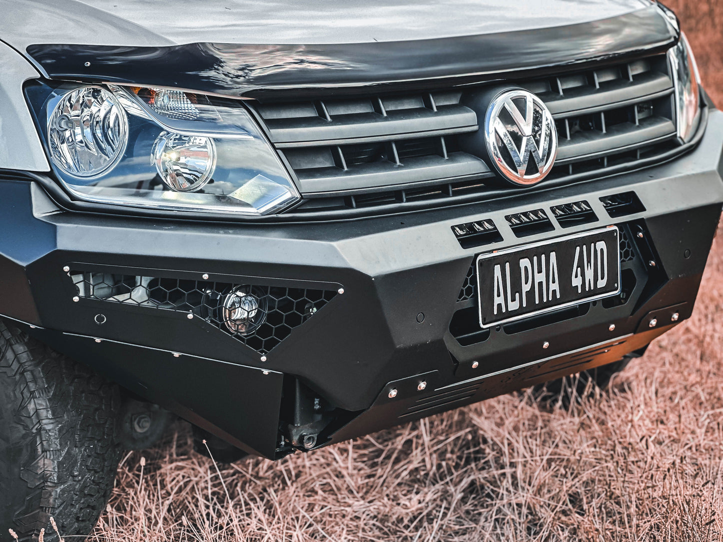Alpha 4WD Predator Steel Bull Bar for VW Volkswagen Amarok 2010+