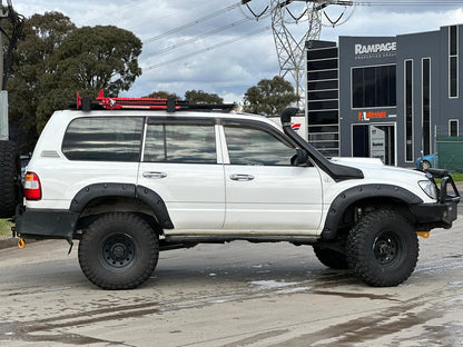 Matte Black Jungle Fender Flares suit Toyota Landcruiser 100/105Series