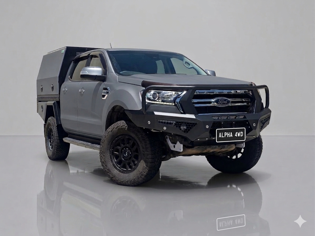 Alpha 4WD Steel Pack Bull Bar for Ford Ranger 2015 - 2022 PX 2 3