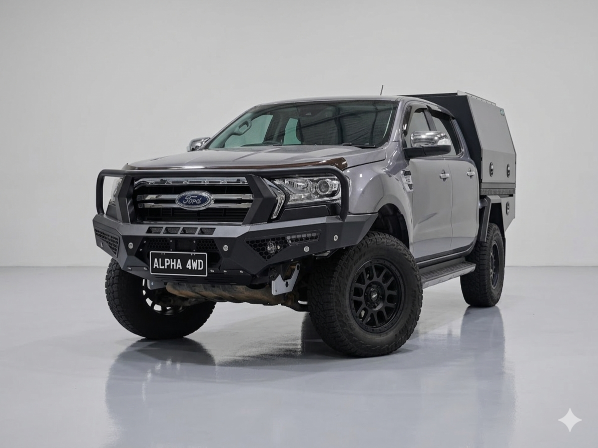 Alpha 4WD Steel Pack Bull Bar for Ford Ranger 2015 - 2022 PX 2 3