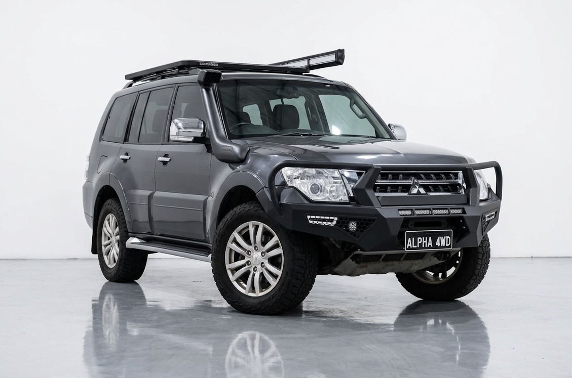 Alpha 4WD Pack Steel Bull Bar for Mitsubishi Pajero NS NT NX NW 2007+