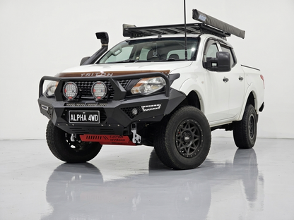 Alpha 4WD Pack Steel Bull Bar for Mitsubishi Triton MQ 2015 - 2018
