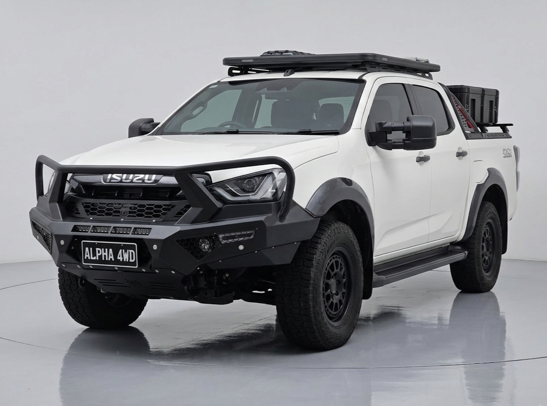 Alpha 4WD Steel Pack Bull Bar for Isuzu D-MAX 2019-2024 (pre-facelift)