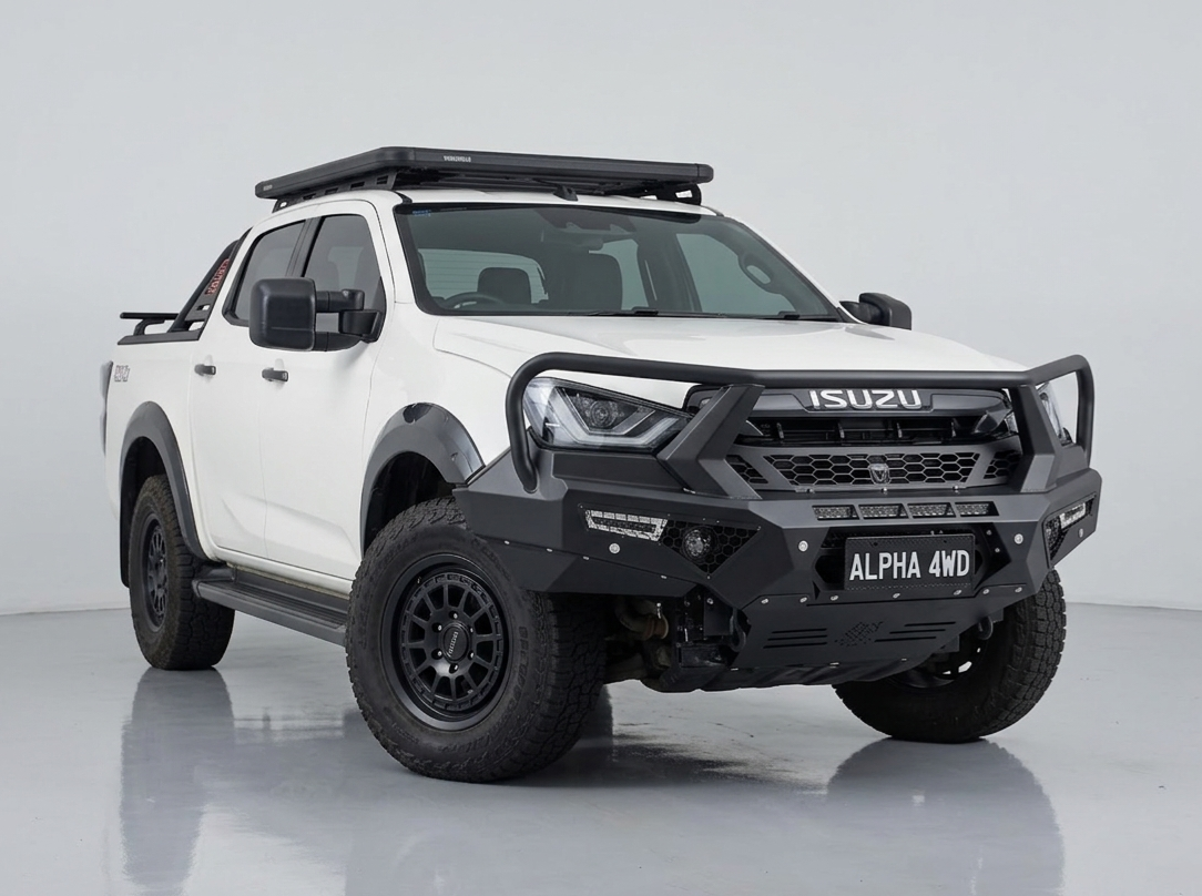 Alpha 4WD Steel Pack Bull Bar for Isuzu D-MAX 2019-2024 (pre-facelift)