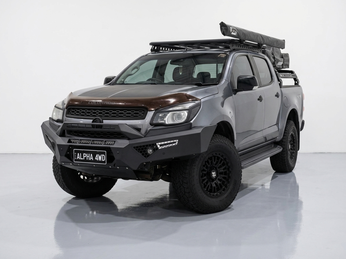 Alpha 4WD Predator Steel Bull Bar for Holden Colorado RG 2012 - 2016